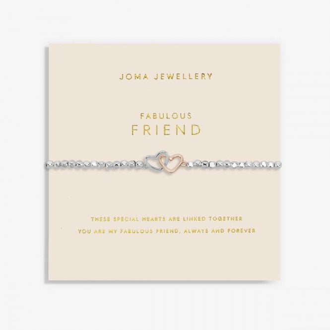 Joma Jewellery  Forever Yours 'Fabulous Friend' Bracelet 17.5cm Stretch