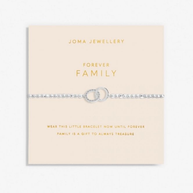 Joma Jewellery  Forever Yours 'Forever Family' Bracelet 17.5cm Stretch