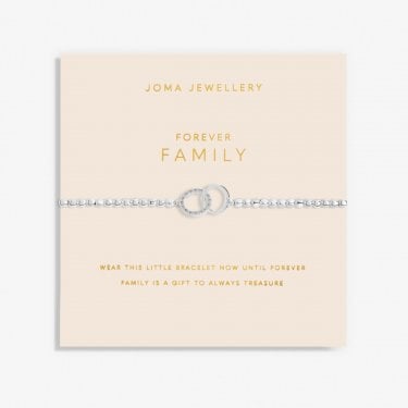 Joma Jewellery Forever Yours 'Forever Family' Bracelet 17.5cm Stretch