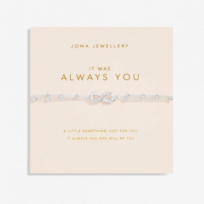 Joma Jewellery  Forever Yours 'It Was Always You' Bracelet 18cm + 3cm