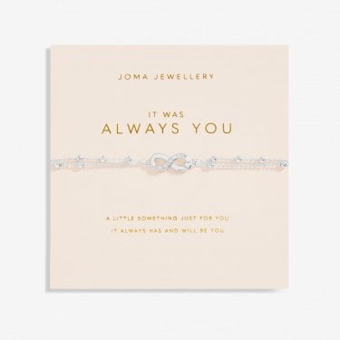Joma Jewellery Forever Yours 'It Was Always You' Bracelet 18cm + 3cm
