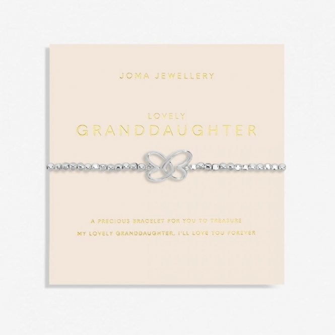 Joma Jewellery  Forever Yours 'Lovely Granddaughter' Bracelet 17.5cm Stretch