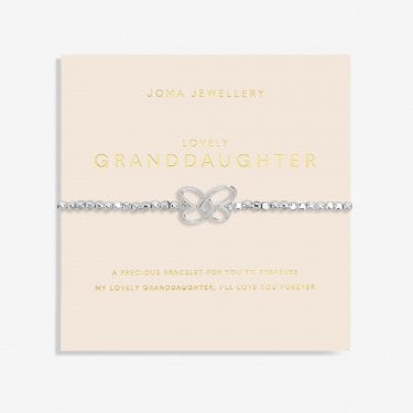 Joma Jewellery Forever Yours 'Lovely Granddaughter' Bracelet 17.5cm Stretch