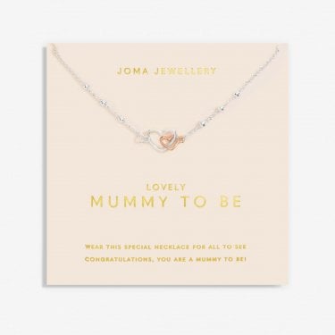 Joma Jewellery Forever Yours 'Lovely Mummy To Be' Necklace 46cm + 5cm