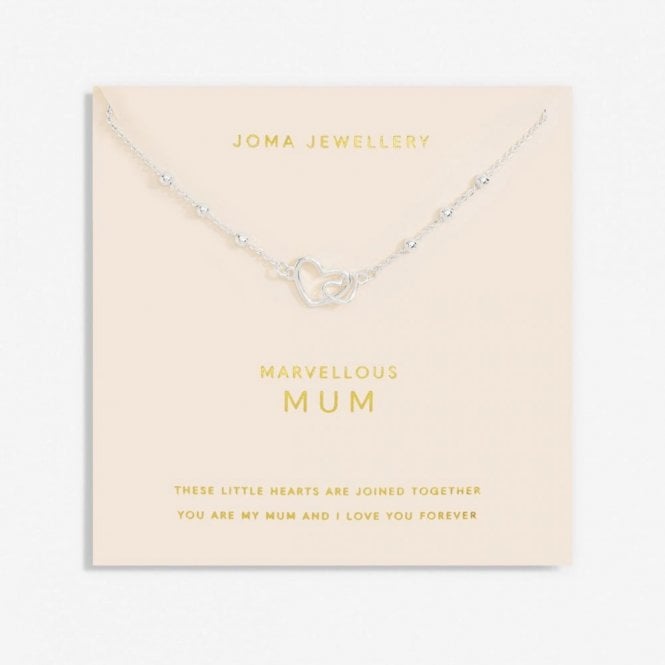 Joma Jewellery  Forever Yours 'Marvellous Mum' Necklace 46cm + 5cm