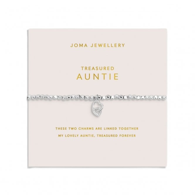 Joma Jewellery  Forever Yours 'Treasured Auntie' Bracelet 17.5cm Stretch