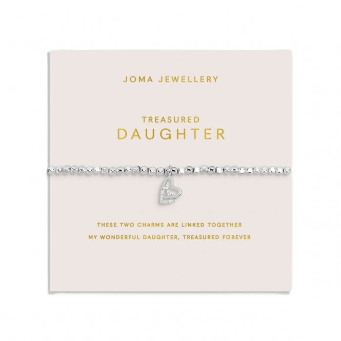 Joma Jewellery  Forever Yours 'Treasured Daughter' Bracelet 17.5cm Stretch