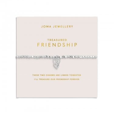 Joma Jewellery Forever Yours 'Treasured Friendship' Bracelet 17.5cm Stretch