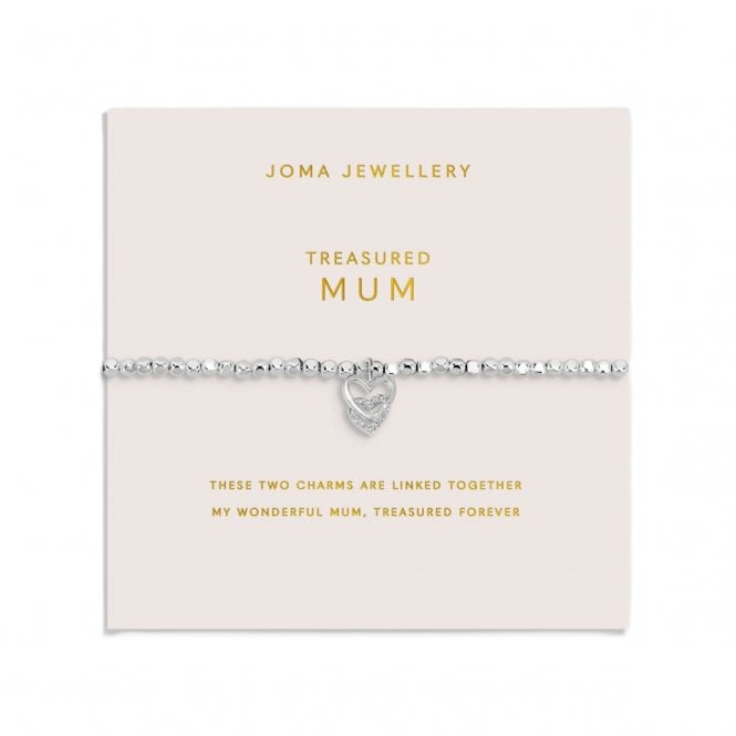 Joma Jewellery  Forever Yours 'Treasured Mum' Bracelet 17.5cm Stretch