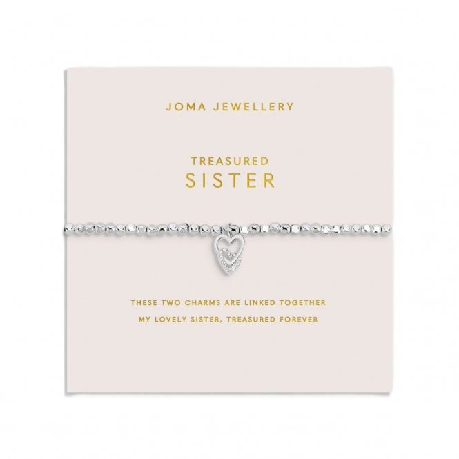 Joma Jewellery  Forever Yours 'Treasured Sister' Bracelet 17.5cm Stretch