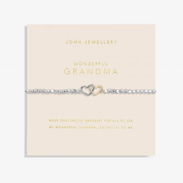 Joma Jewellery Forever Yours 'Wonderful Grandma' Bracelet 17.5cm Stretch