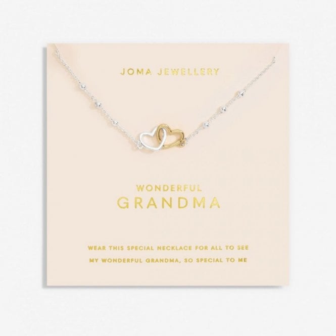 Joma Jewellery  Forever Yours 'Wonderful Grandma' Necklace 46cm + 5cm