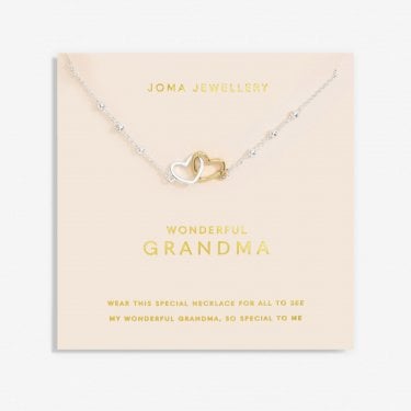Joma Jewellery Forever Yours 'Wonderful Grandma' Necklace 46cm + 5cm