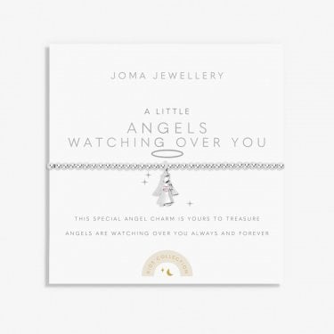 Joma Jewellery Kids A Little 'Angels Watching Over You' Bracelet 15.5cm Stretch 