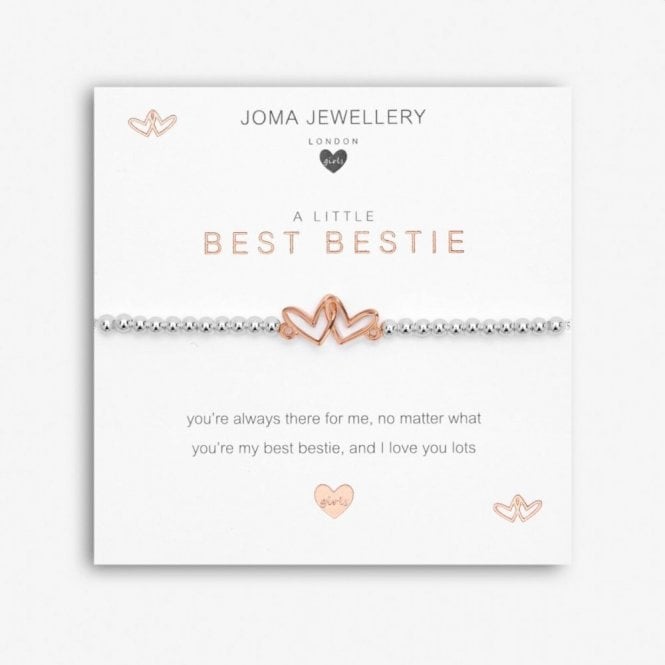 Joma Jewellery  Kids A Little 'Best Bestie' Bracelet 15.5cm Stretch