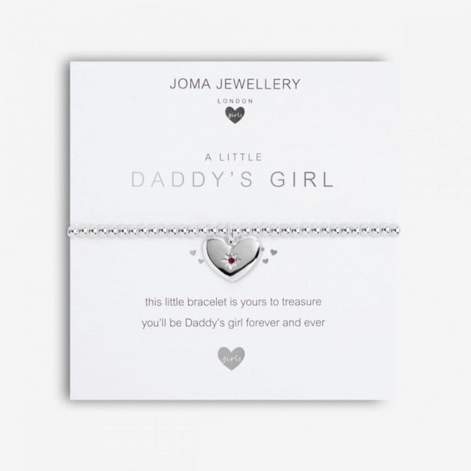 Joma Jewellery  Kids A Little 'Daddy's Girl' Bracelet 15.5cm Stretch