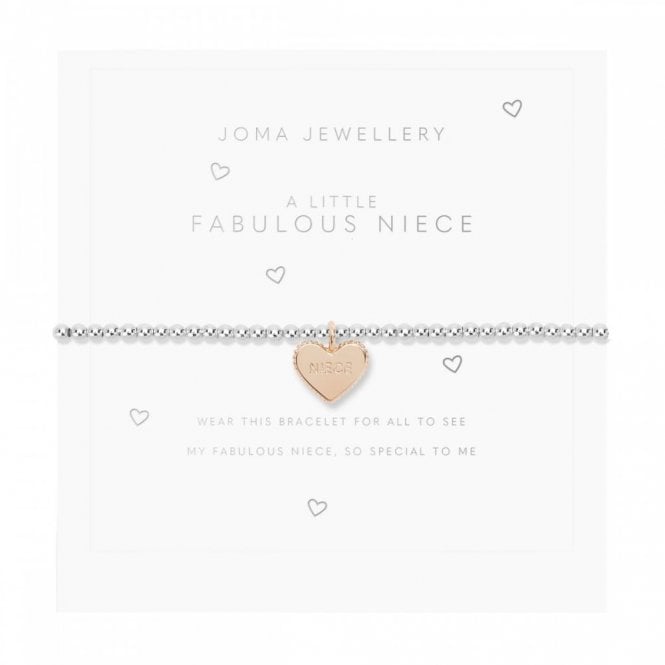 Joma Jewellery  Kids A Little 'Fabulous Niece' Bracelet 15.5cm Stretch