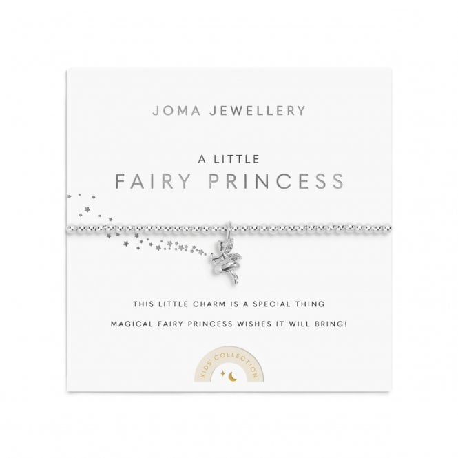 Joma Jewellery  Kids' A Little 'Fairy Princess' Bracelet 15.5cm Stretch