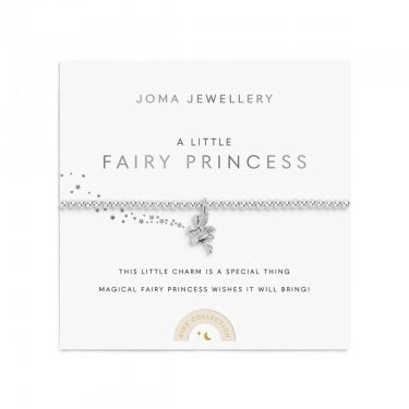 Joma Jewellery Kids' A Little 'Fairy Princess' Bracelet 15.5cm Stretch