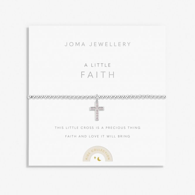Joma Jewellery  Kids A Little 'Faith' Bracelet 15.5cm Stretch  