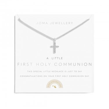 Joma Jewellery Kids A Little 'First Holy Communion' Necklace 38cm + 5cm  