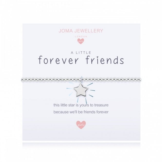 Joma Jewellery  Kids A Little 'Forever Friends' Bracelet 15.5cm Stretch