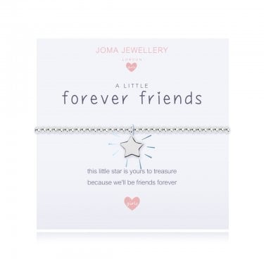 Joma Jewellery Kids A Little 'Forever Friends' Bracelet 15.5cm Stretch