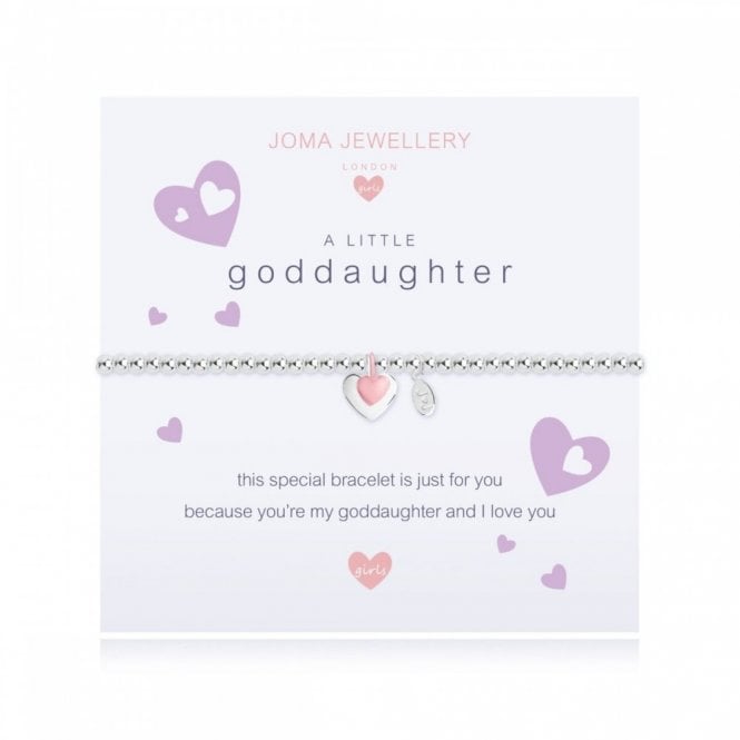 Joma Jewellery  Kids A Little 'Goddaughter' Bracelet 15.5cm Stretch