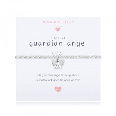 Joma Jewellery Kids A Little 'Guardian Angel' Bracelet 15.5cm Stretch