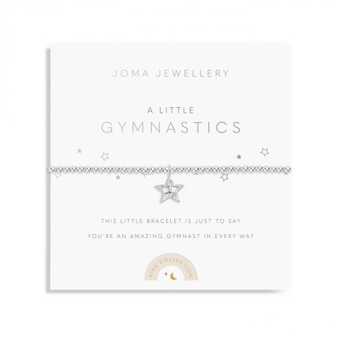 Joma Jewellery  Kids A Little 'Gymnastics' Bracelet 15.5cm Stretch  