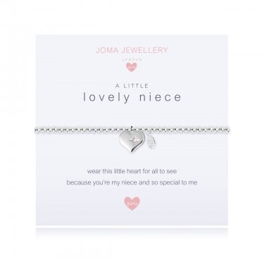 Joma Jewellery Kids A Little 'Lovely Niece' Bracelet 15.5cm Stretch