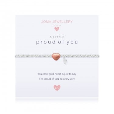Joma Jewellery Kids A Little 'Proud Of You' Bracelet 15.5cm Stretch