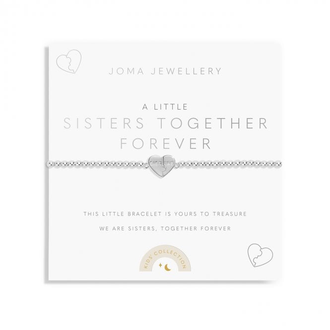 Joma Jewellery  Kids A Little 'Sisters Together Forever' Bracelet 15.5cm Stretch 