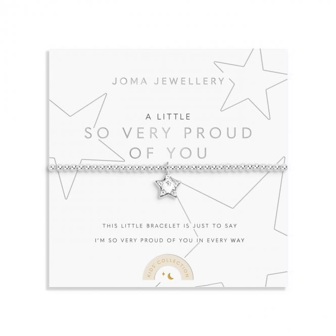 Joma Jewellery  Kids A Little 'So Very Proud Of You' Bracelet 15.5cm Stretch  