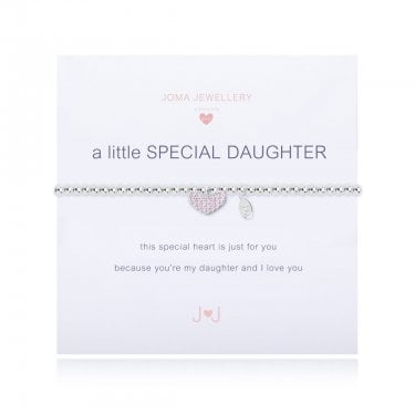 Joma Jewellery Kids A Little 'Special Daughter' Bracelet 15.5cm Stretch
