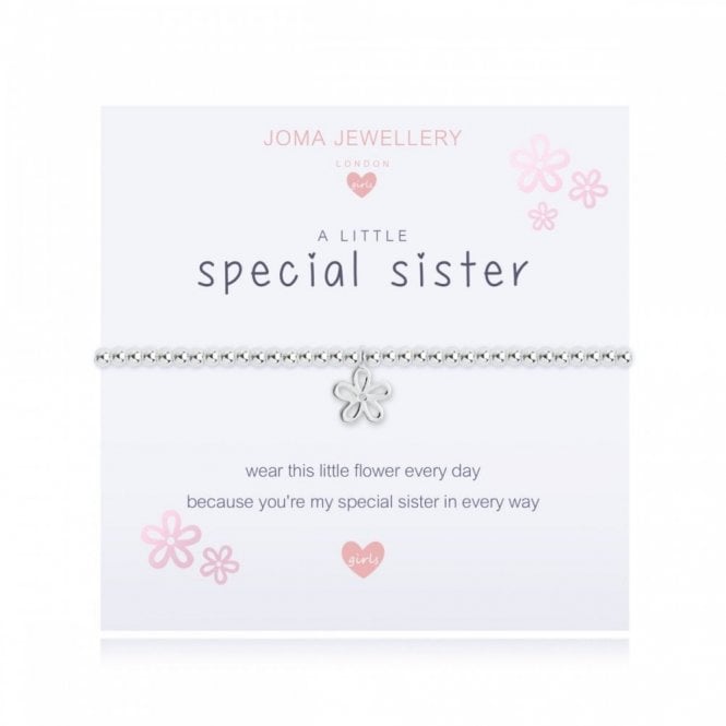 Joma Jewellery  Kids A Little 'Special Sister' Bracelet 15.5cm Stretch