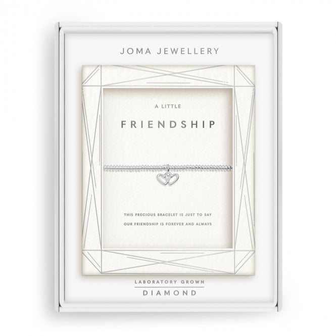 Joma Jewellery  Lab Grown Diamonds 'Friendship' Bracelet 17.5cm Stretch 