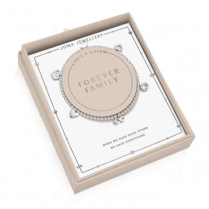 Joma Jewellery  Life's A Charm 'Forever Family' Bracelet 17.5cm Stretch