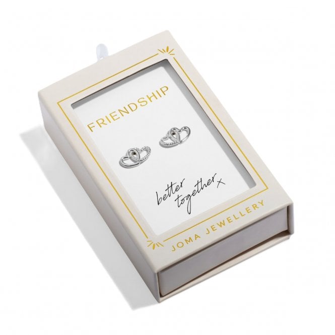 Joma Jewellery  Moments To Shine 'Friendship' Stud Earrings