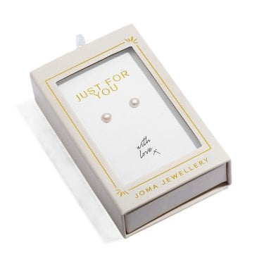 Joma Jewellery Moments To Shine 'Just For You' Gold Tone Stud Earrings