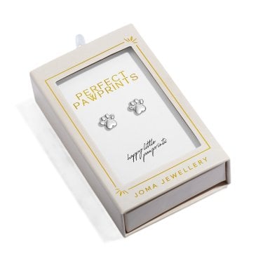 Joma Jewellery Moments To Shine 'Perfect Paw Print' Stud Earrings