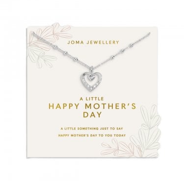 Joma Jewellery Mother's Day A Little 'Happy Mother's Day' Necklace 46cm + 5cm