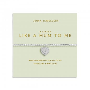 Joma Jewellery Mother's Day A Little 'Like A Mum To Me' Bracelet 17.5cm Stretch 