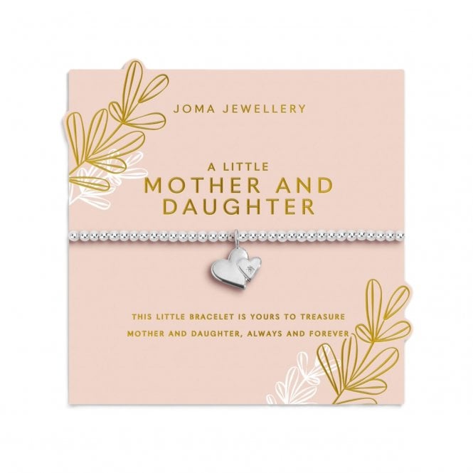 Joma Jewellery  Mother's Day A Little 'Mother And Daughter' Bracelet 17.5cm Stretch