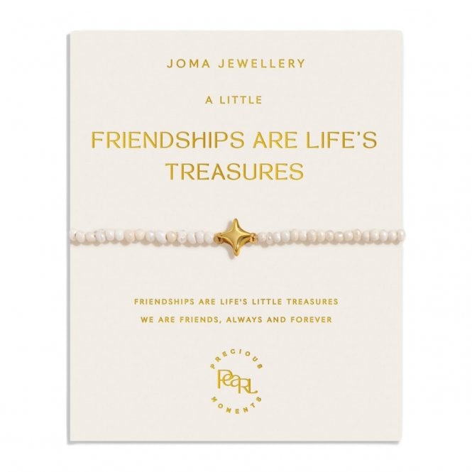 Joma Jewellery  Precious Moments 'Friendships Are Life's Treasures' Bracelet 18cm + 3cm