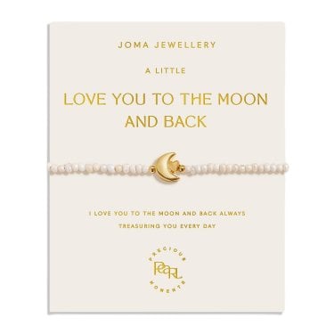 Joma Jewellery Precious Moments 'Love You To The Moon And Back' Gold Tone Bracelet 18cm + 3cm