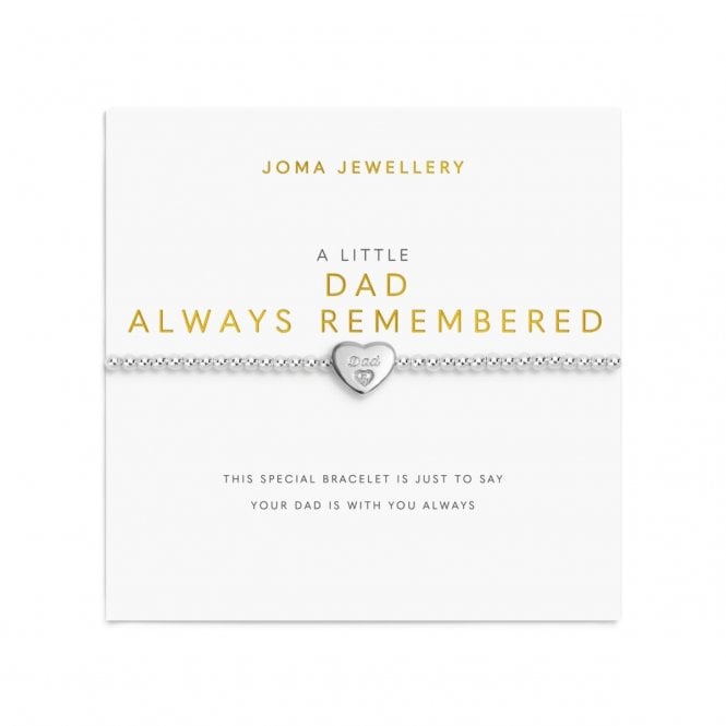 Joma Jewellery  Remembrance A Little 'Dad' Bracelet 17.5cm Stretch