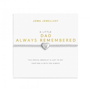 Joma Jewellery Remembrance A Little 'Dad' Bracelet 17.5cm Stretch