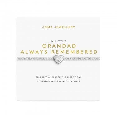 Joma Jewellery Remembrance A Little 'Grandad' Bracelet 17.5cm Stretch