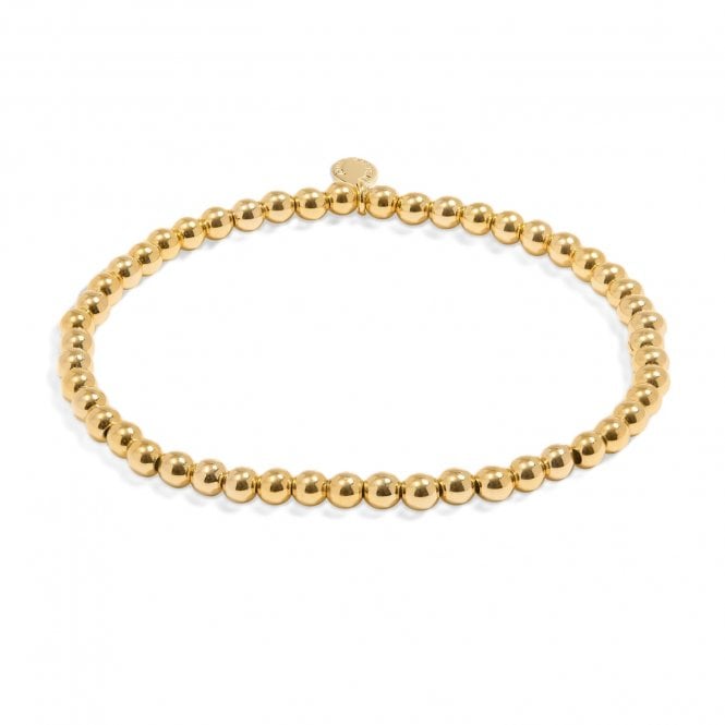 Joma Jewellery  Stacking Bracelets 4mm Gold Tone Bracelet 17.5cm Stretch   